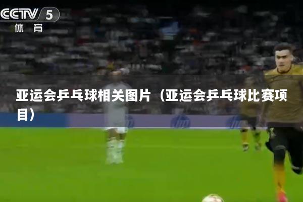 亚运会乒乓球相关图片（亚运会乒乓球比赛项目）