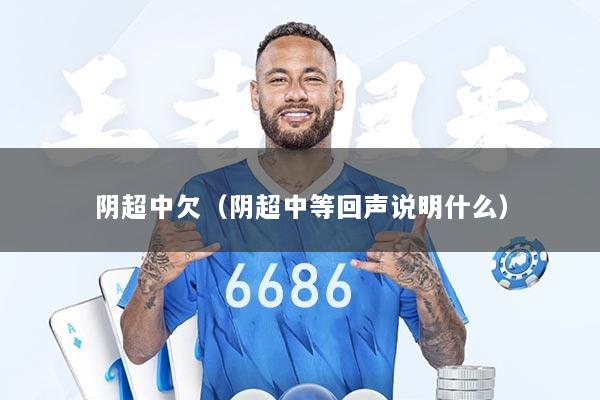 阴超中欠（阴超中等回声说明什么）